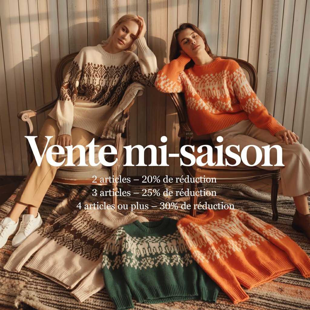 Collection Pulls Rétro Élégance