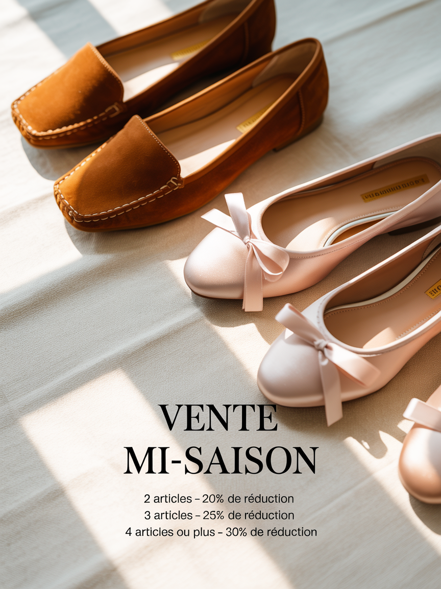 Collection Mocassins artisanaux