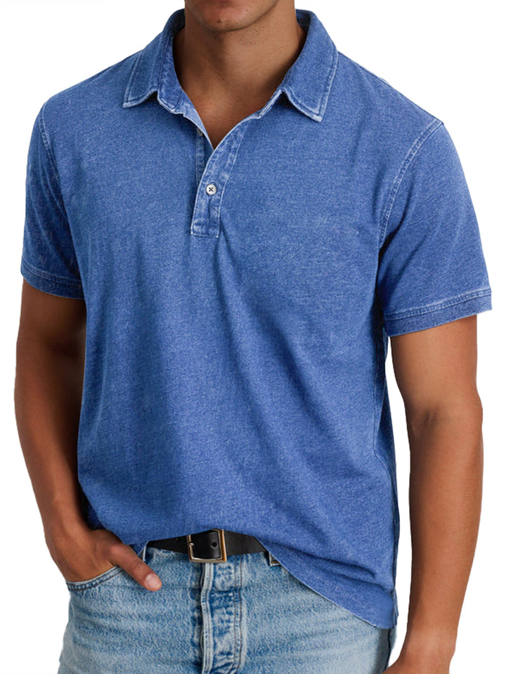 Rivoli - Polo avec collier pour hommes