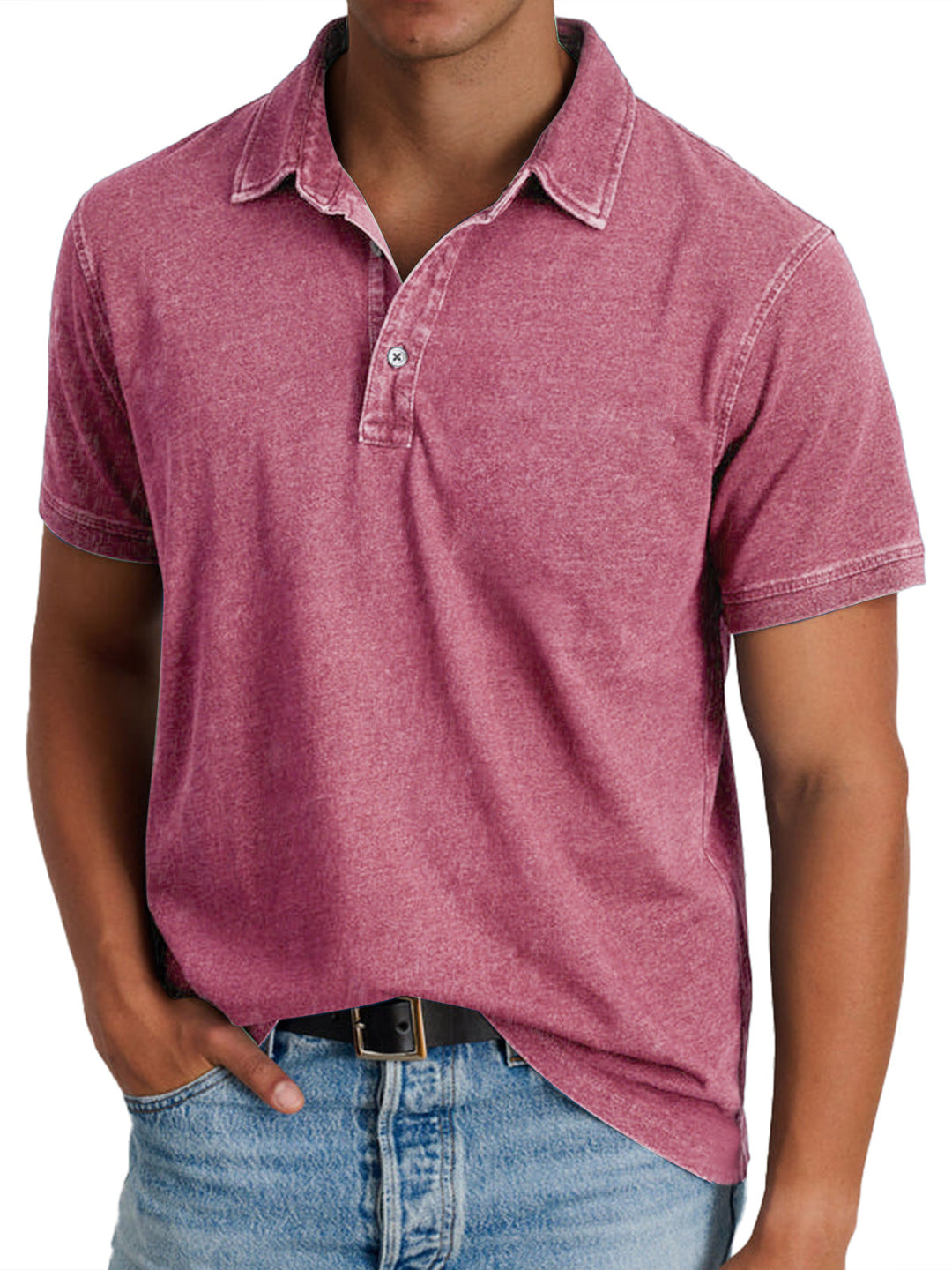 Rivoli - Polo avec collier pour hommes
