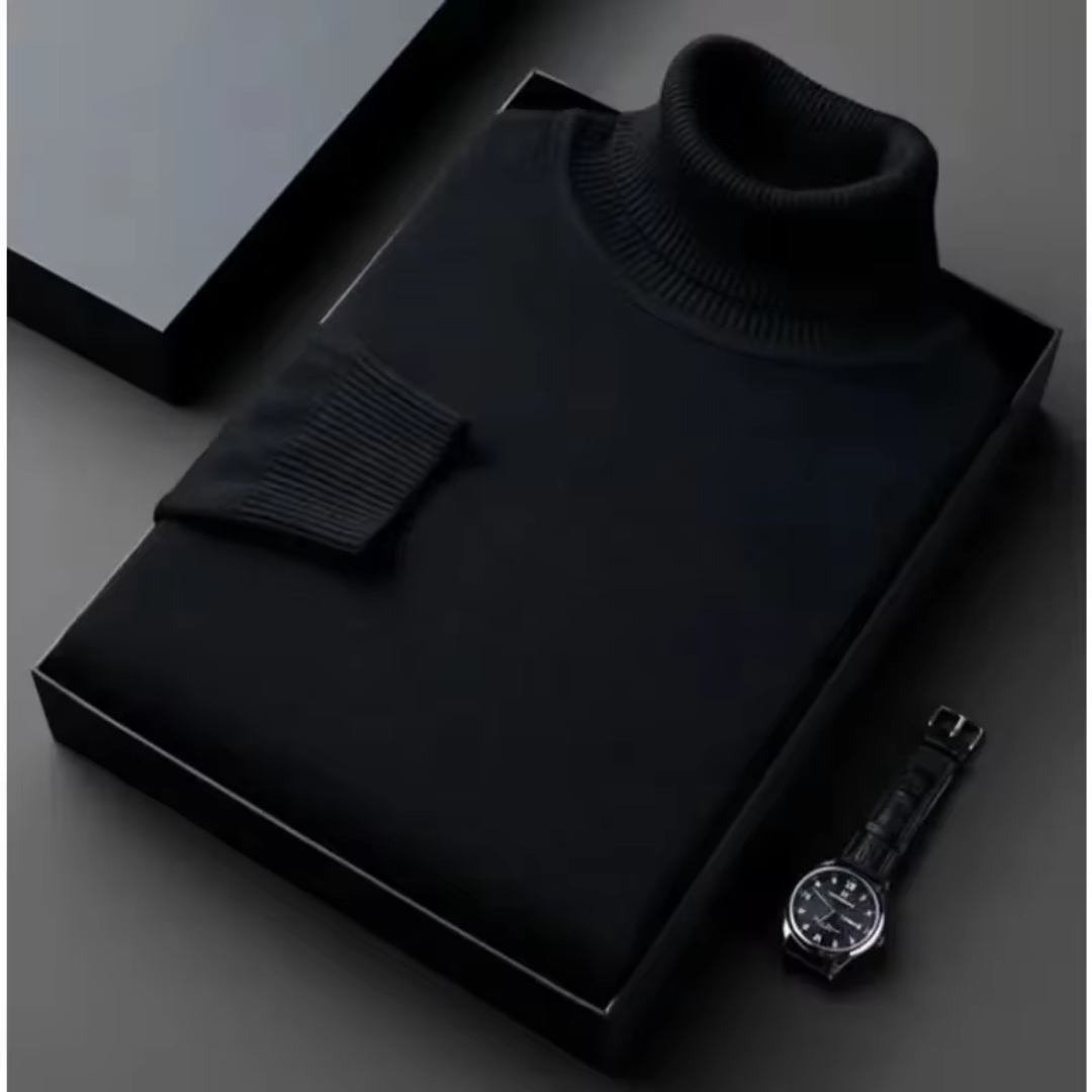 Franco | Pull à col roulé doux et élégant