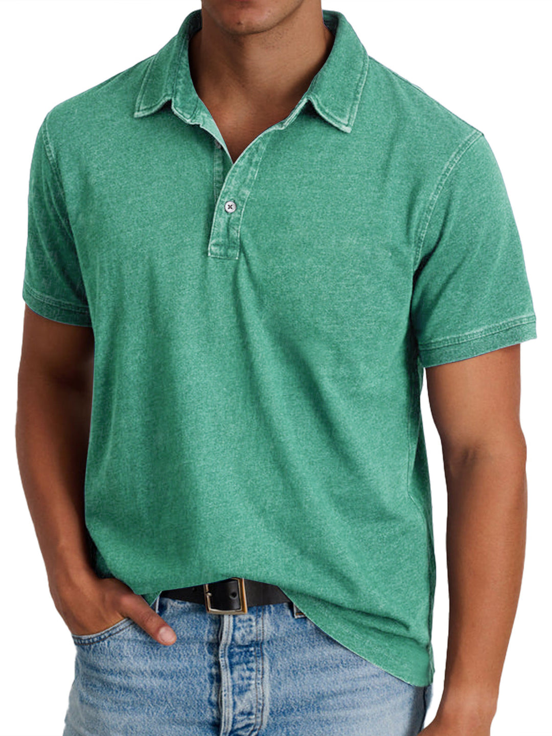 Rivoli - Polo avec collier pour hommes