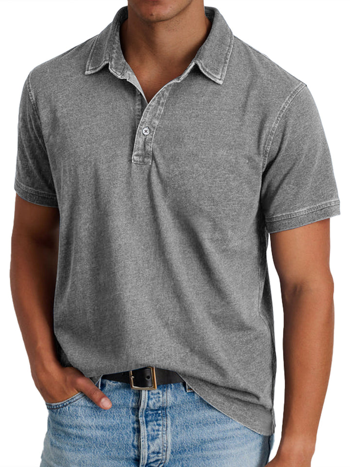 Rivoli - Polo avec collier pour hommes