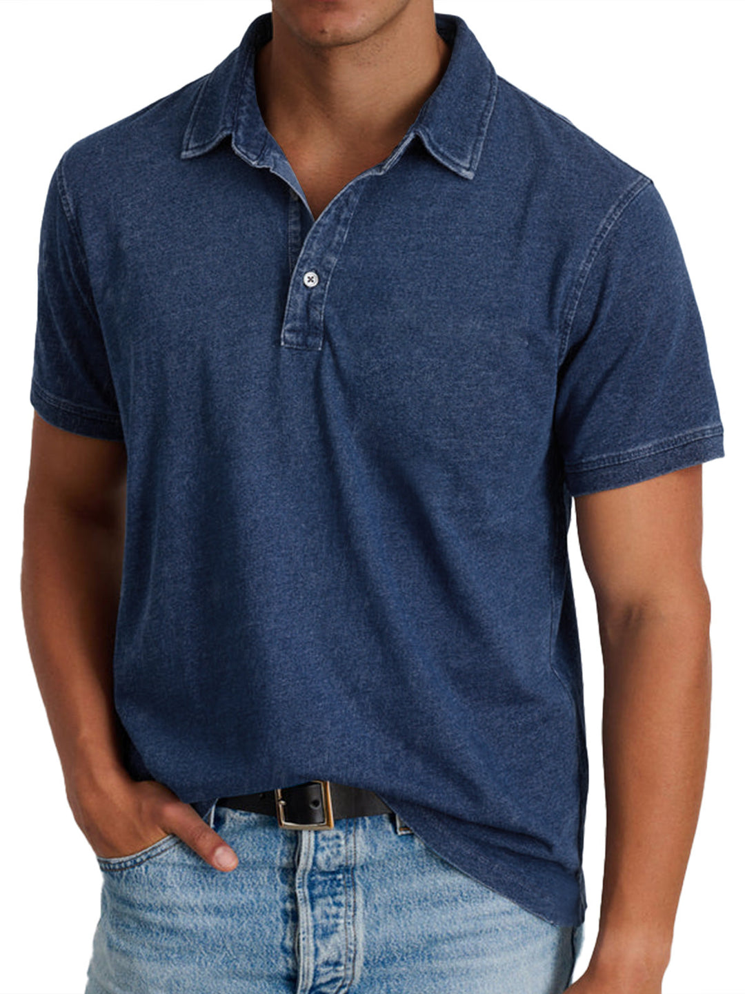 Rivoli - Polo avec collier pour hommes