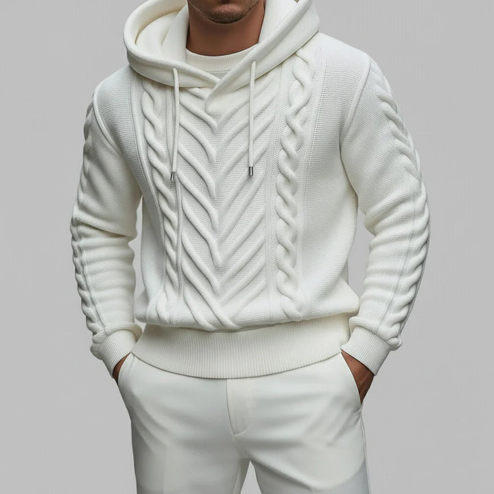 Alveryn | Hoodie torsadé élégant