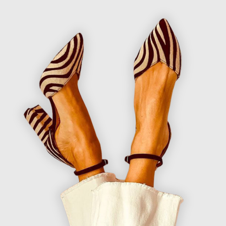 Zeyra | Escarpins Animalier Élégants