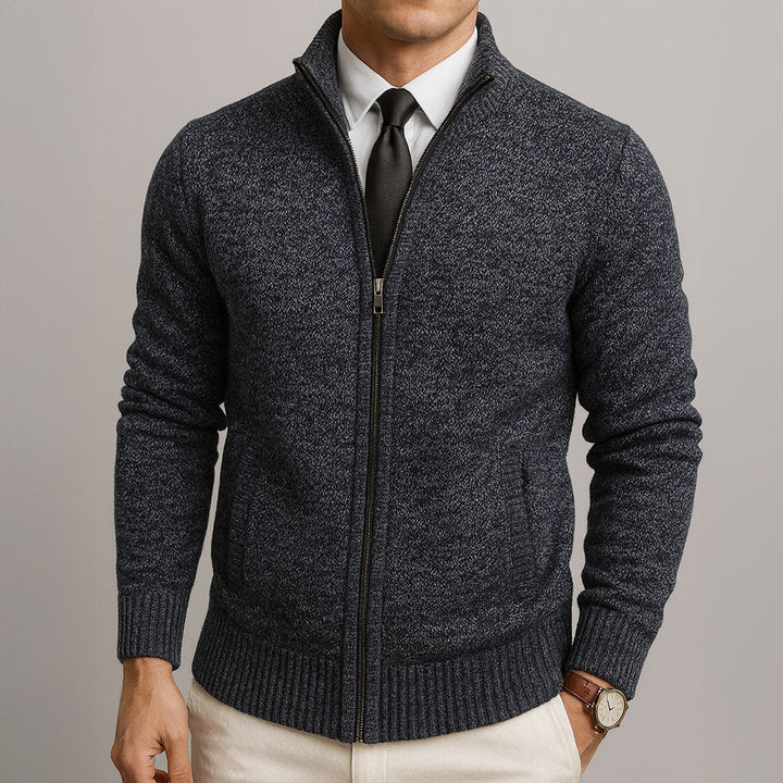 Vincent | Cardigan zippé élégant