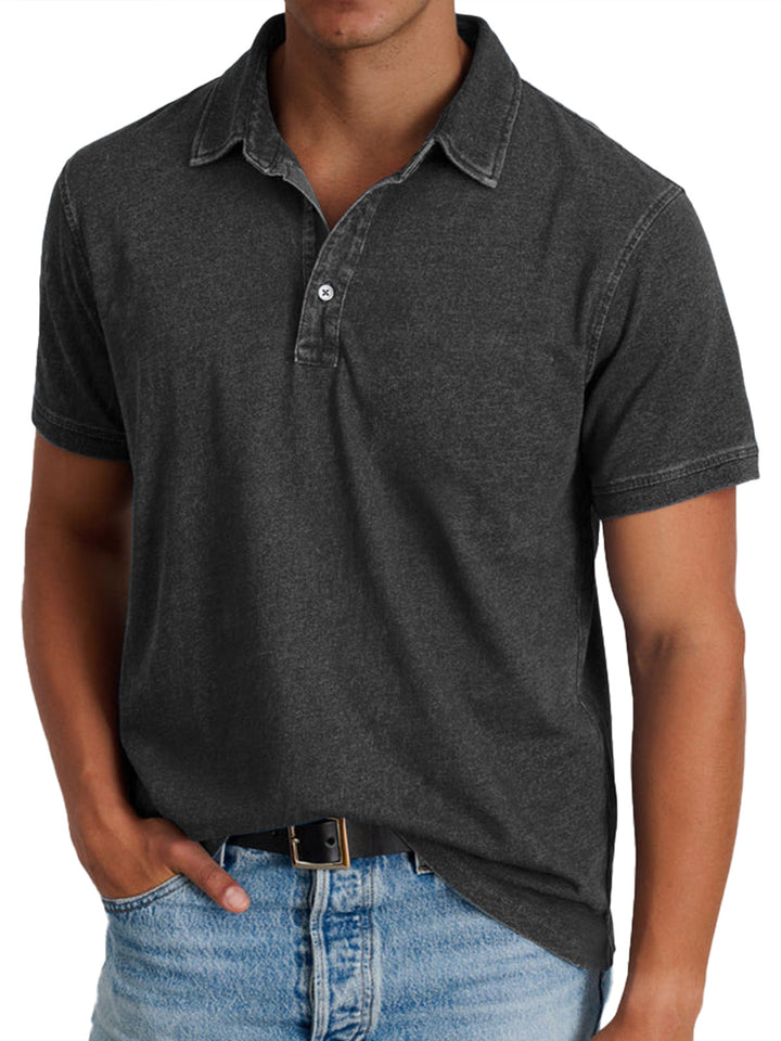 Rivoli - Polo avec collier pour hommes
