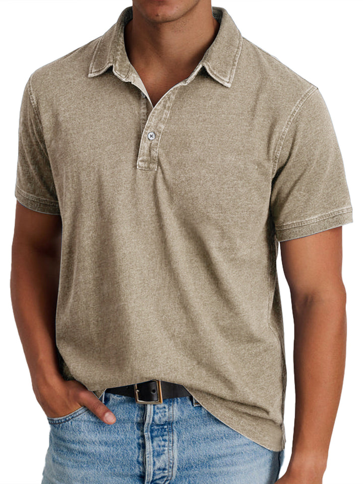 Rivoli - Polo avec collier pour hommes