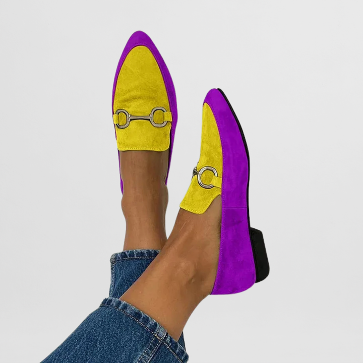Élise | Mocassins boho colorés et élégants