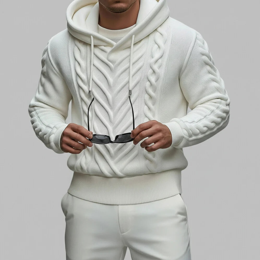 Alveryn | Hoodie torsadé élégant