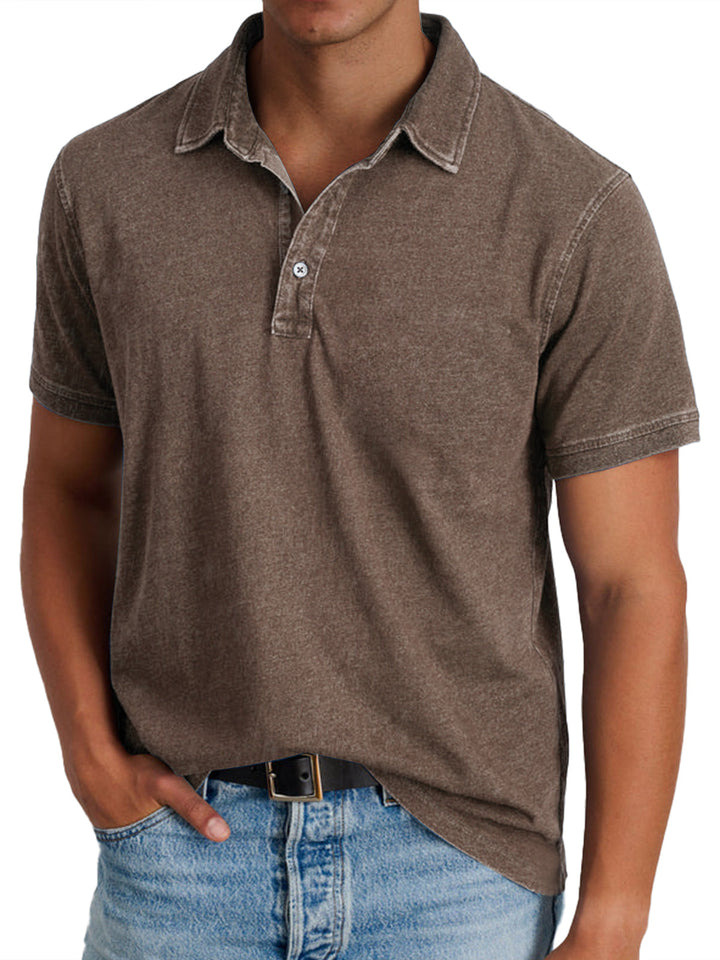 Rivoli - Polo avec collier pour hommes