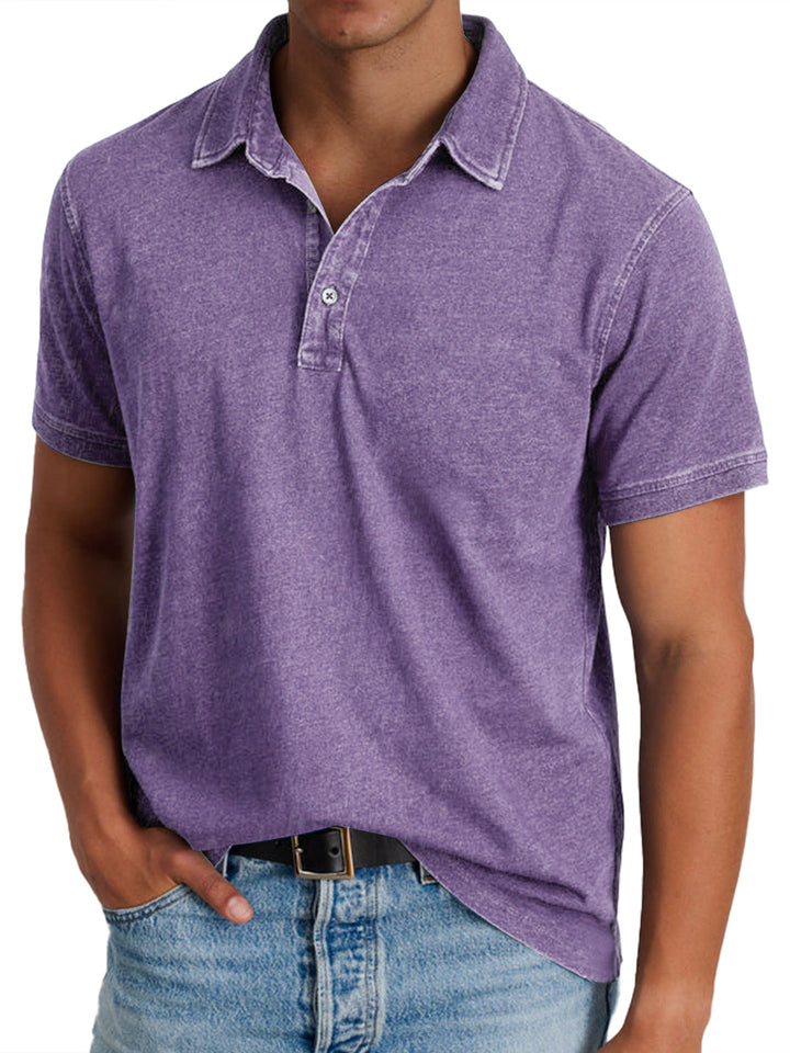 Rivoli - Polo avec collier pour hommes