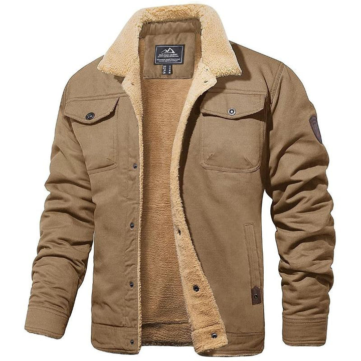 Lucien | Veste aviateur doublée sherpa