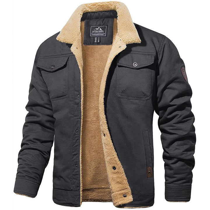 Lucien | Veste aviateur doublée sherpa