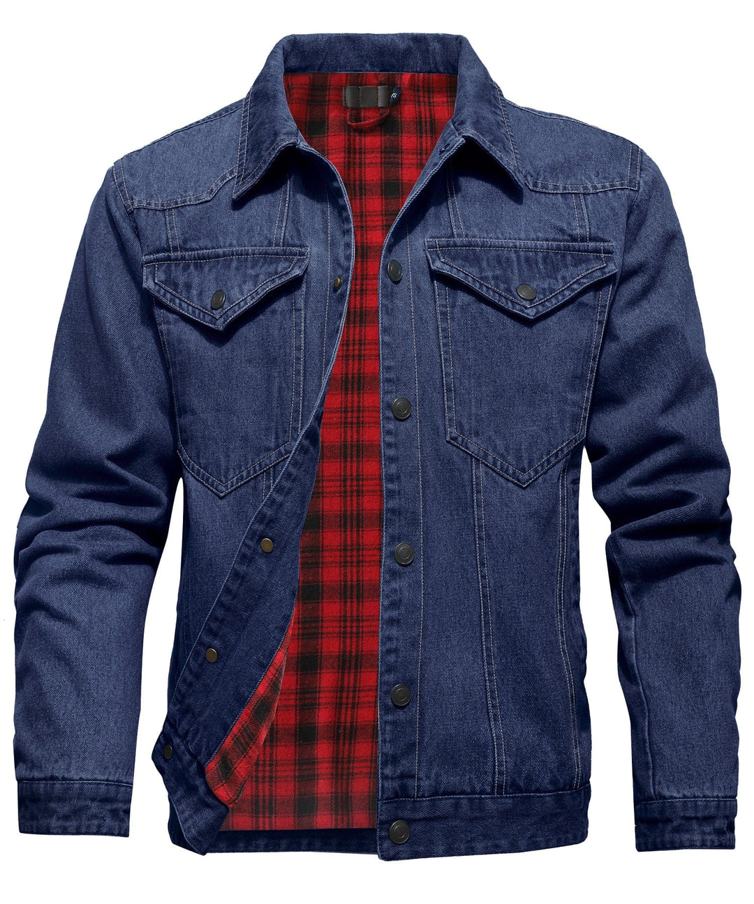 Roverin | Veste chemise denim doublée