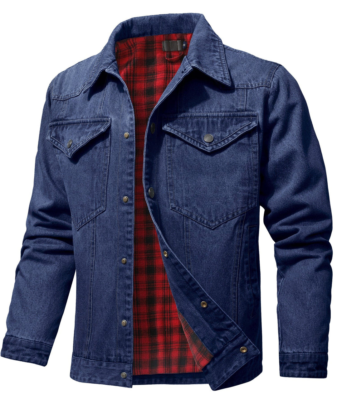 Roverin | Veste chemise denim doublée