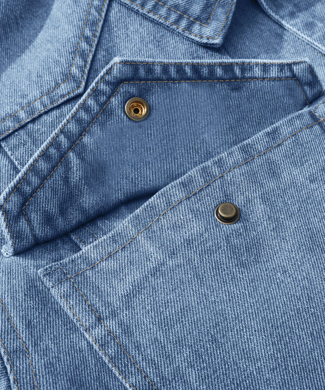 Roverin | Veste chemise denim doublée