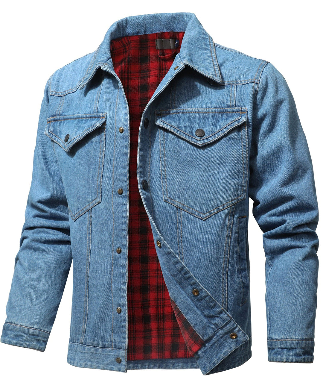 Roverin | Veste chemise denim doublée
