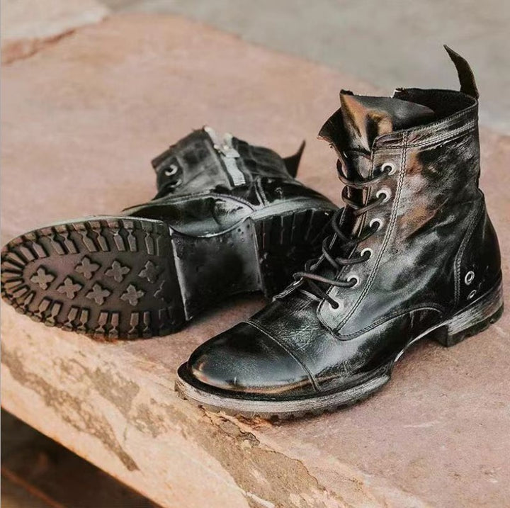 Valden | Bottines montantes vintage