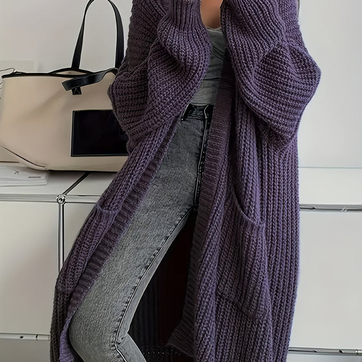 Lunaria – Cardigan Long Élégant