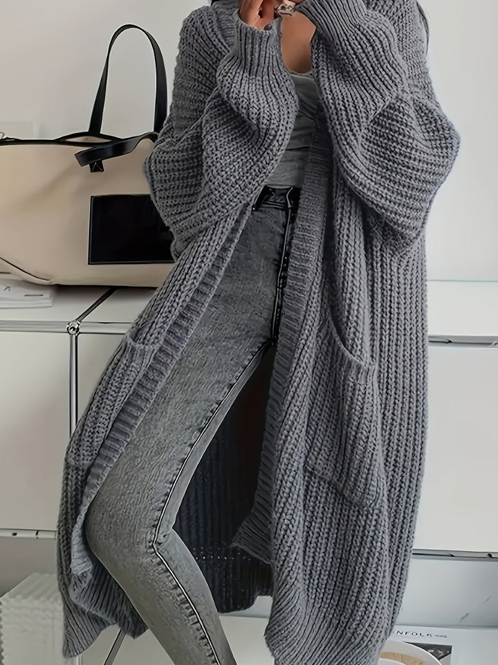 Lunaria – Cardigan Long Élégant