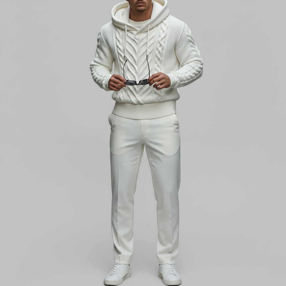 Alveryn | Hoodie torsadé élégant