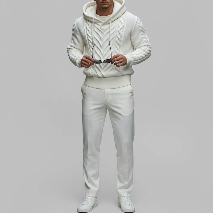 Alveryn | Hoodie torsadé élégant