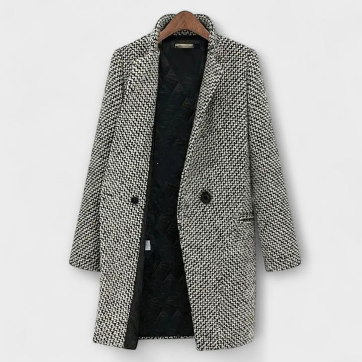Geneviève | Manteau Long Héritage Élégant